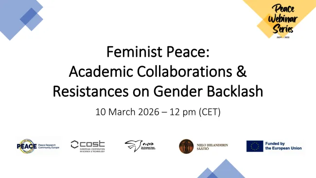 Feminist Peace: Academic Collaborations & Resistances on Gender Backlash 